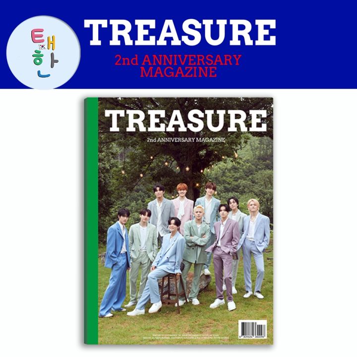 K-POP・アジア TREASURE 2nd ANNIVERSARY MAGAZINE TREASURE - (Not Audio CD!!) TREASURE 2nd ANNIVERSARY
