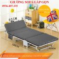 Giường gấp sofa thông minh Hàn Quốc - giường ngủ trưa văn phòng 180 x 65 x 26 cm. 