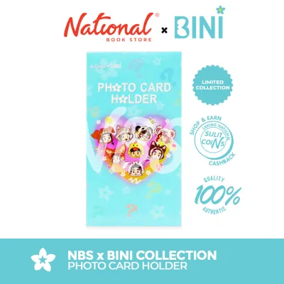 NBS x BINI Blind Photo Card Holder Puffy Head with Keychain