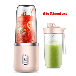 **Malaysia Seller** 2Cup 6 Blade Blender Electric fruit juicer blender juice mixer 6 Blades Portable Blender pemerah jus