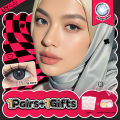 (0.00-6.00) Power UYAAI 1 Pair Colored Contact 14.5mm Mirage Brown Green Blue Gray Wearing Soft Lens Natural Look Monthly Replacement. 