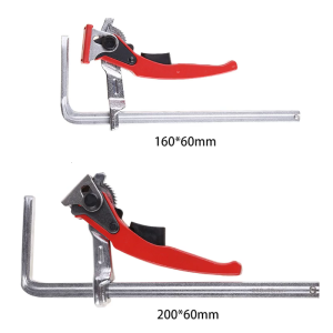 Featured Quick Release Table Clamp Ratcheting Table Clamp 7.9”/6.3” Inch Woodwork Clamp for Bench Clamp Carpenter Table