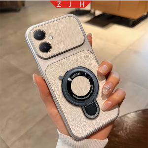 Suitable For Vivo Y27 4G Phone Case New With Magnetic Suction U Shield Folding Bracket And Shockproof Large Frame Casing