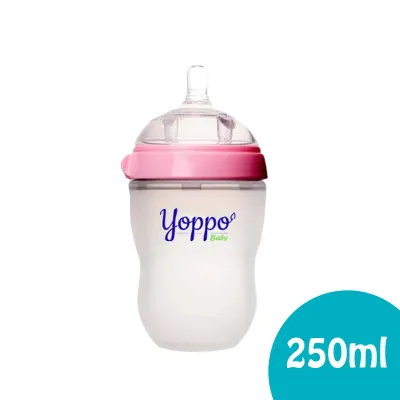 Yoppo Baby Botol Susu Silikon Anti Colic
