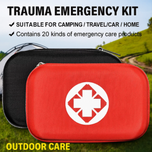Portable First Aid Kit Set Small Trauma Emergency Kit for Home Car Travel Hiking Camping Medical Supplies