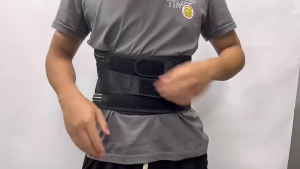Lumbar Support Belt Adjustable Back Brace Breathable Back Support Belt Portable Waist Support Belt with Ergonomic Design