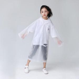 🇲🇾READY STOCK🔥Childrens Transparent Raincoat Schoolkids Raincoat 儿童透明雨衣 男女童全身防水上学旅行便携时尚雨衣 4893404156970