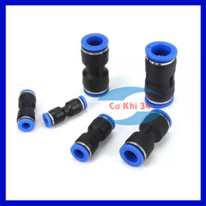 Đầu nối thẳng dây hơi dây bơm phun sương tưới cây các kích cỡ từ 4-12mm