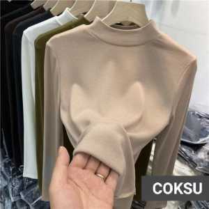 Inner Manset Wanita Casual Turtleneck Korean Longsleeve / Inner Manset Lengan Panjang Size M - XXL