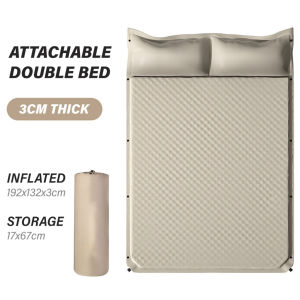 WTHB OUTDOOR Inflatable Double Person Air Bedquipped WITH integrated electric air pump Camping Portable Comfort Bedbed