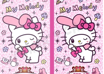 MY MELODY COLORING ACTIVITY BOOK 6 Sheets 24 Activities Waterproof Paper With 3 Crayons Loot Bag For Kids Gift Birthday 24 Fun Activities