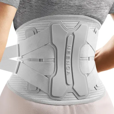 Neenca nẹp lưng cho giảm đau lưng thấp hơn với Bionic Hệ thống hỗ trợ đai đeo hỗ trợ thắt lưng cho phụ nữ và nam giới với đệm thắt lưng mềm mại thoáng khí 3D vải dệt kim cho thoát vị đĩa đệm đau thần kinh tọa vẹo cột sống