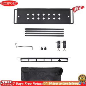 [ลด 50%] การตั้งแคมป์ยืนเครื่องมือกลางแจ้งผู้จัดงานเดสก์ท็อปที่ถอดออกได้