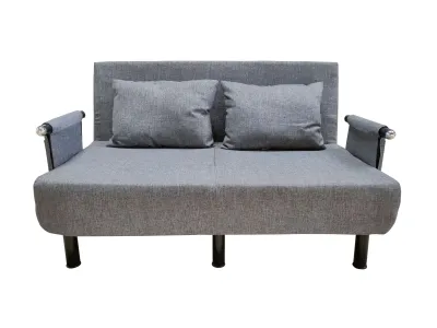 Sofabed Single Lipat Kursi Lipat Kursi Santai Minimalis Dengan Storage Dark Grey Dennis Single dan Dennis Double