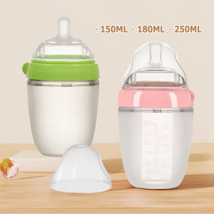 Bevavar PIKO BELLO baby bottle soft silicone BPA free milk bottle for newborn
