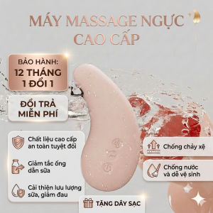 Máy Massage Ngực thông minh cao cấp giúp sữa nhiều hơn sử dụng dễ dàng giúp mẹ bỉm giảm đau giảm tắc chống chảy xệ
