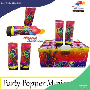 Confeti Mini Murah Party Popper 115 cm Semburan Kertas mini