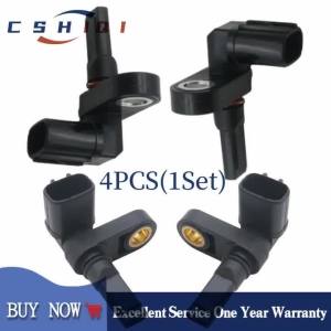 secr 4PCS ABS Front Rear Left/Right Wheel Speed Sensor For Toyota Runner Tacoma GX460 89542-60050 89543-60050 89543-04020 89542-04020 Q3P9R