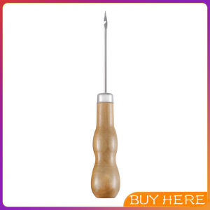 BUY HERE เข็มซ่อมรองเท้า งานฝีมือหนัง เจาะผ้าใบ เครื่องมือเย็บผ้า Sewing Awl