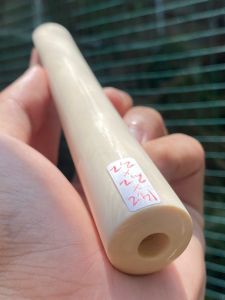 pipa gading gg asli lokal panjang 14cm model bulat tebal super