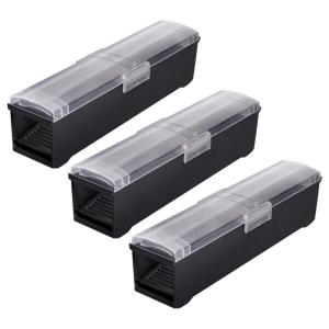 3Pcs Indoor Outdoor Mouse Traps Not Killing Reusable Rodents Catcher Humane Mouse Trap Catcher Release for Small Spaces