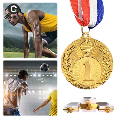 Huy chương thể thao giải thưởng 5cm vàng bạc huy chương đồng cho MARATHON thi đấu bóng và công nhận thể thao