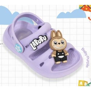 Rumahkaki - Sepatu Sendal Anak Balita 8-24 bulan Bunyi Citcit Labubu Sendal Bayi Ban 2 Tali Belakang