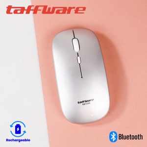 MOUSE WIRELESS 2.4G & BLUETOOTH 5.2 RECHARGEABLE TAFFWARE