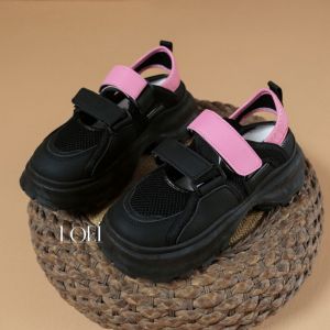 LOEI Javie Sepatu Casual 2 Strap Wanita Sneakers Fashion Trendy A305