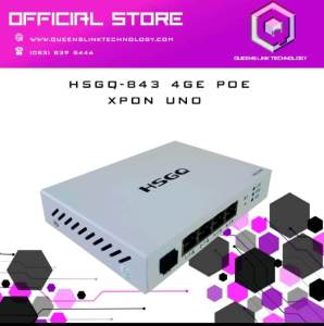 HSGQ-843 4GE POE industrial XPON ONU(outer supply)