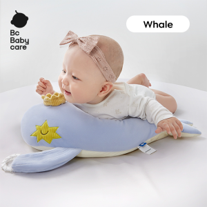 Bc Babycare Cartoon Soothing Pillow Multi functional Sleeping Pillow for Newborns to Prevent Falling off Turning Over and Falling