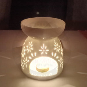 MYMUG KOREAN SPECIAL CRAFT CERAMIC OIL BURNER-4PCS(SMALL SIZE) l  CERAMIC TEA LIGHT CANDLE HOLDER  l AROMATHERAPY AROMA BURNER CERAMIC OIL l OIL DIFFUSER CANDLE TEALIGHT OIL WARMER YOGA SPA HOME BEDROOM DECOR I CHRISTMAS HOUSEWARMING GIFT