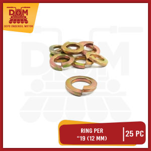 Ring Per "19 14mm Per Pak Isi 10 PC (PSP) Reng Pir Peer Plat Plate Kunci 19 Diameter Dalam 14mm
