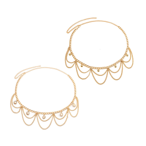 Waist Belt Stylish Multilayer Crystal Waist Chain Belt Elaborate Chain Belly Chain for Belly Dance Waist Chain