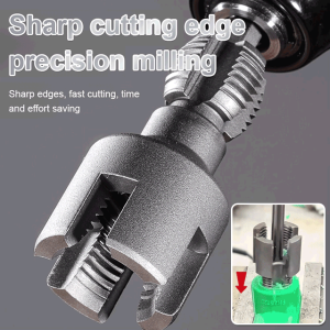 【2PCS】External Thread Pipe Threading Tool/PPR Precision Threading Drill Tool/Water Pipe Inner Hole Drill/Integrated precision threading drill tool Precision Drill Tool for Heat - Free Design