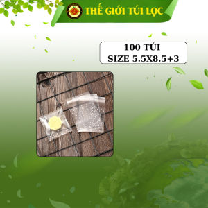 Dán miệng hoạ tiết Chấm bi Bao bì đựng trà hoa/bánh kẹo Combo 100 túi- nhiều kích thước(GIÁ NHÀ MÁY)