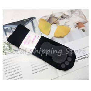 【LOCAL SHIP】1Pair Tebal Muslimah Stokin Dengan Anti-Slip Kaki Logo Tapak Muslimah Women Ankle Health Sock Skin Sock 厚丝袜