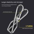 50Clips Stainless Steel Clothes Hanger Drying Racks Clips Ipitan Sipitan Hanger With Clip. 
