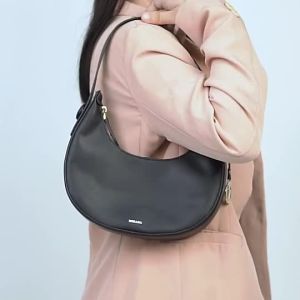 Mikana Nishiuchi Shoulder Bag for Woman Hobo Bag small bag half moon crescent aesthetic bags gift