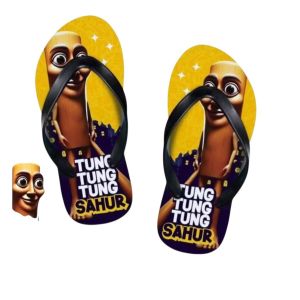 sandal jepit anak laki laki dan perempuan cappucino assasino terbaru