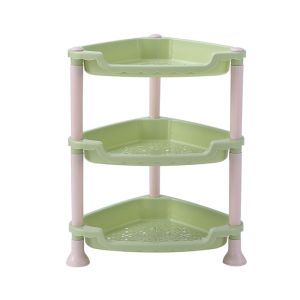 【COD】Countertop Storage Rack 3-layer 4-Tier Standing Organizer Shelves Condiment Dinnerware Fruits Holder Multi-functional Kitchen Home Use