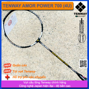 Vợt cầu lông Tenway Amor Power 700 (4U) | Vợt 4U phù hợp đánh phong trào rèn luyện sức khỏe