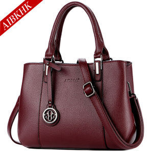 S9196 Elegant womens shoulder bag 2026 New style handbag for women large capacity suitable for middle-aged women can be carried by hand or worn as a crossbody bag