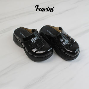Sandal Sepatu Wedges Wanita Jelly Karet Casual Sendal Slop Baim Import Murah Kekinian Balance 0234