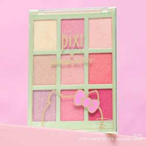 Pixi + Hello Kitty Chrome Glow Palette (Charming Glow) - Multi-Use Palette