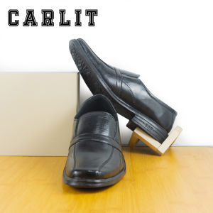 Sepatu Formal Sepatu Pantofel Pria Sepatu Pria Fantofel Cocok untuk Acara Nikahan Sepatu Untuk Akad Nikah Model Slip On MDT 02 Hitam