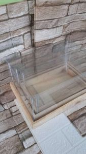 Termurah Kotak Seserahan Kayu Style Rustic Isi 4 Box Hantaran Pernikahan Dengan Tutup Mika