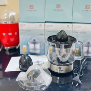 Máy vắt cam Inox Xoay 2 chiều tự động CooKing 700ml 40w Máy khỏe vắt kiệt nước nhanh chóng Phukienprocare