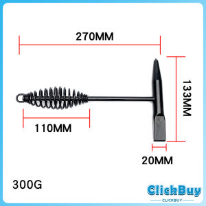 ClickBuy ค้อน เคาะ แนวเชื่อม สแลก ค้อนเคาะแนวเชื่อม 300 กรัม 500 กรัม Spring hammer