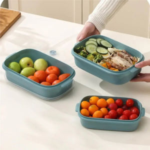 Airtight Food Sealed Storage Box Dishwasher‑Safe Fresh‑keeping Containers For Fruit Salad Meal Prep